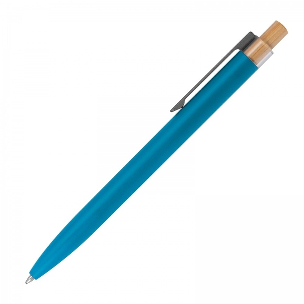 Aluminium recycled pen DORIS light blue - Image 2