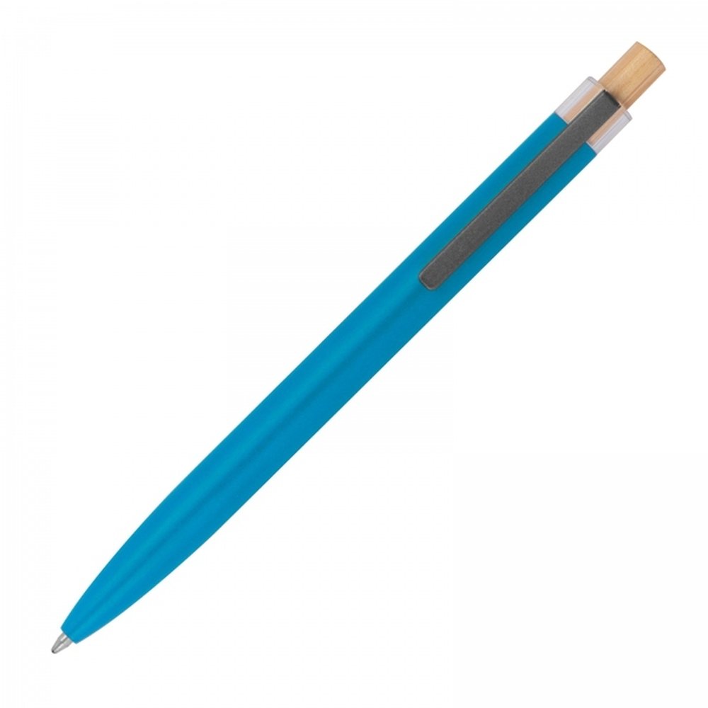 Aluminium recycled pen DORIS light blue - Image 3