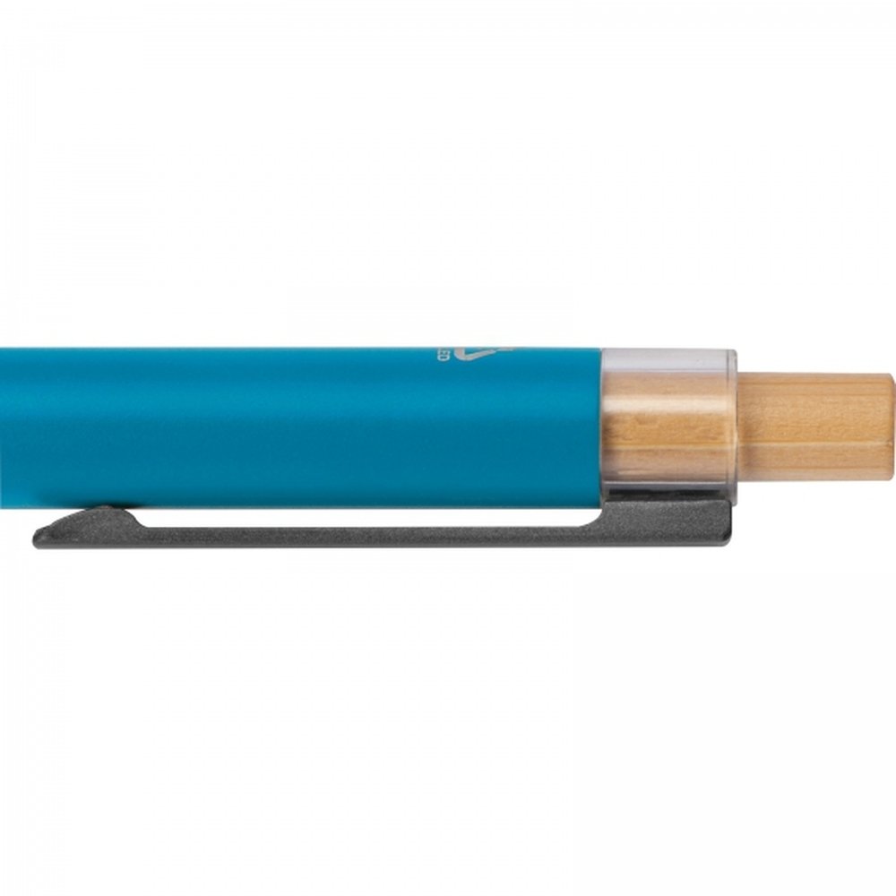 Aluminium recycled pen DORIS light blue - Image 5