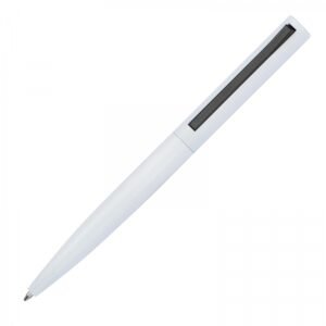 Semi-gel pen made of recycled aluminum WIEBKE white