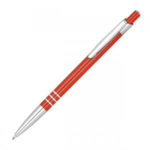 Pen made of recycled aluminum PAIGE red