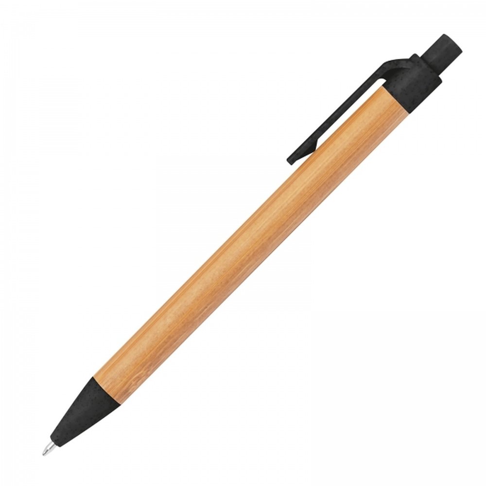 Bamboo pen FABIANA black - Image 2