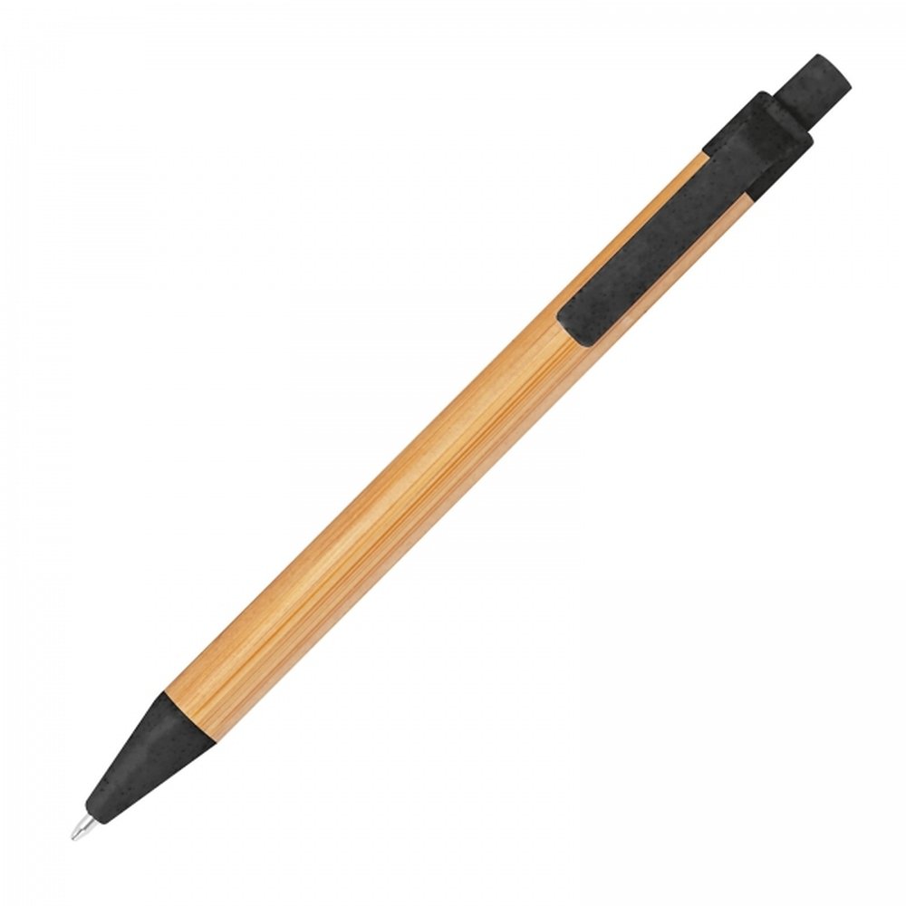 Bamboo pen FABIANA black - Image 3