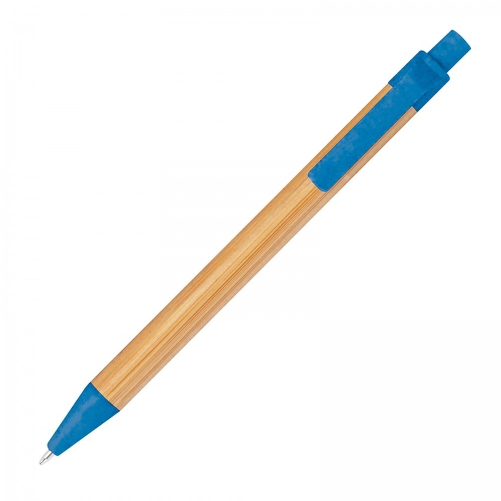 Bamboo pen FABIANA blue - Image 3