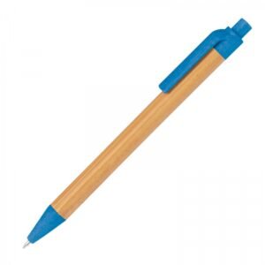 Bamboo pen FABIANA blue