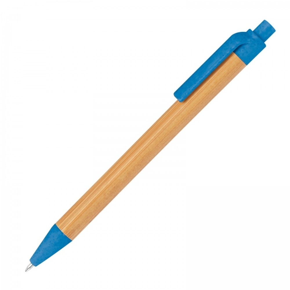 Bamboo pen FABIANA blue