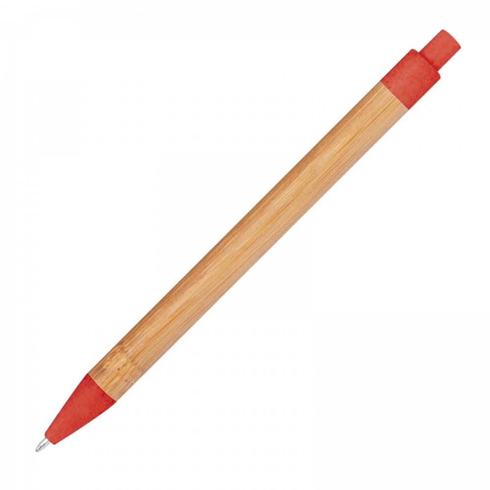 Bamboo pen FABIANA red - Image 4