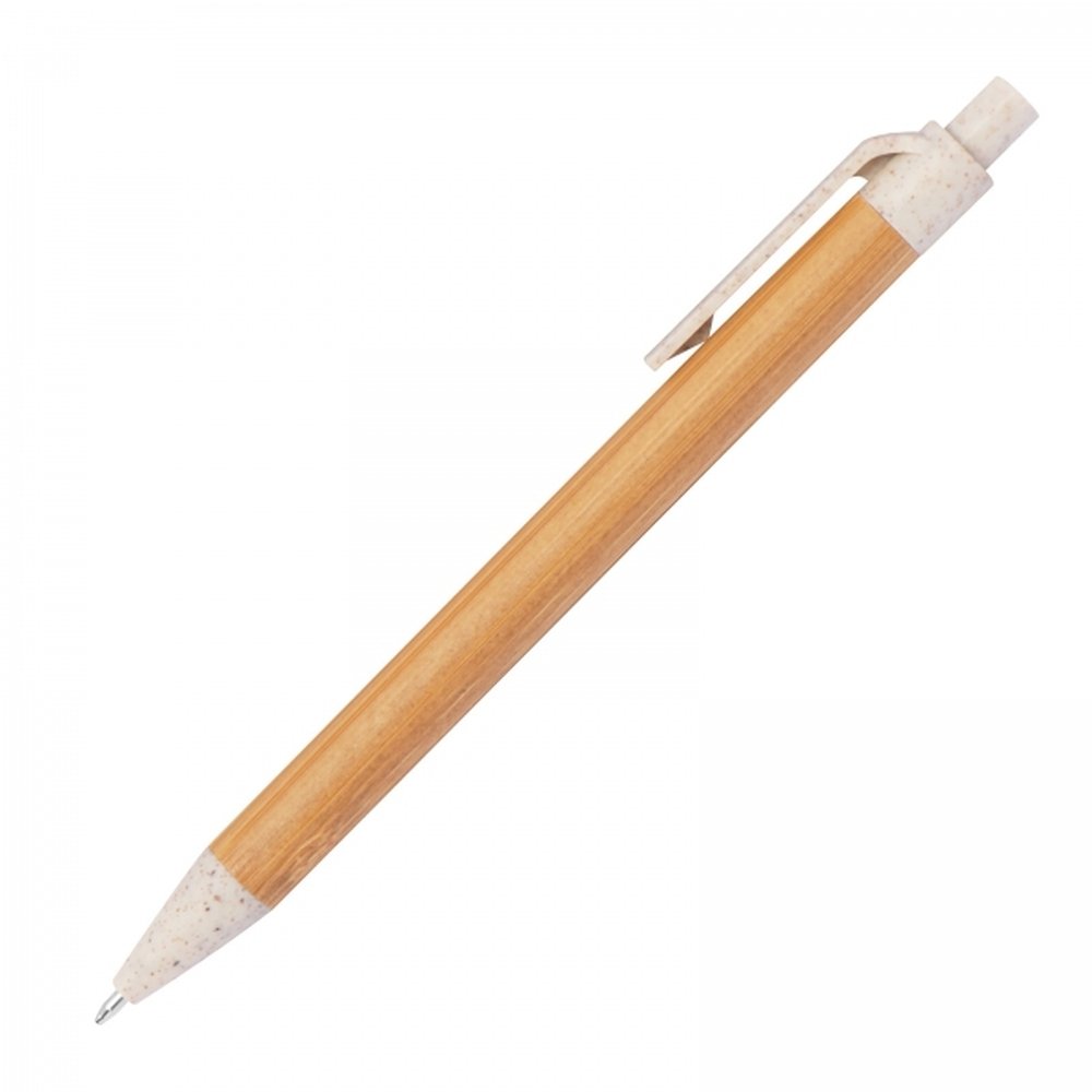 Bamboo pen FABIANA white - Image 2