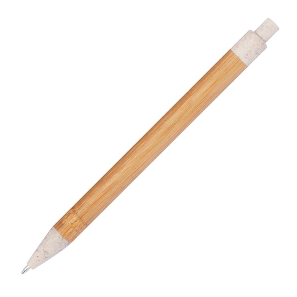 Bamboo pen FABIANA white - Image 4