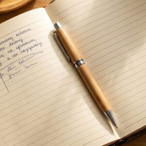 Bamboo pen THELMA beige