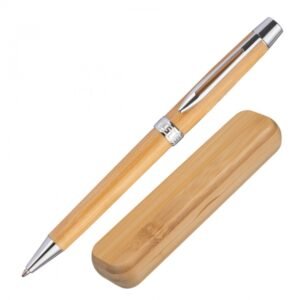 Bamboo pen in case ROSEMARY beige