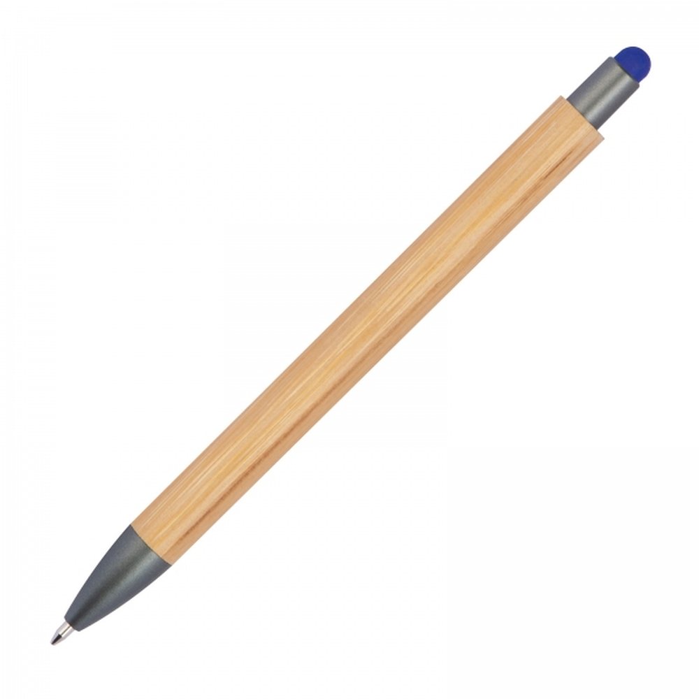 Wooden touch pen LUCIO blue - Image 4