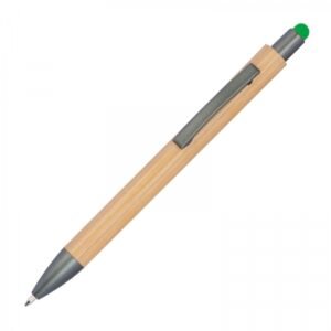 Wooden touch pen LUCIO green