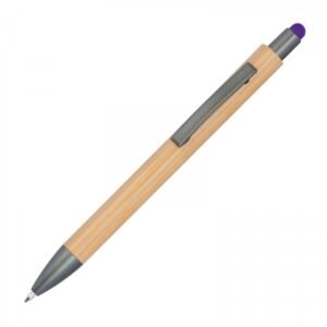 Wooden touch pen LUCIO violet