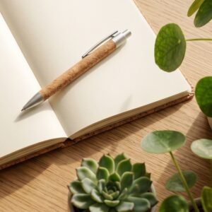 Cork pen DOMINIC brown