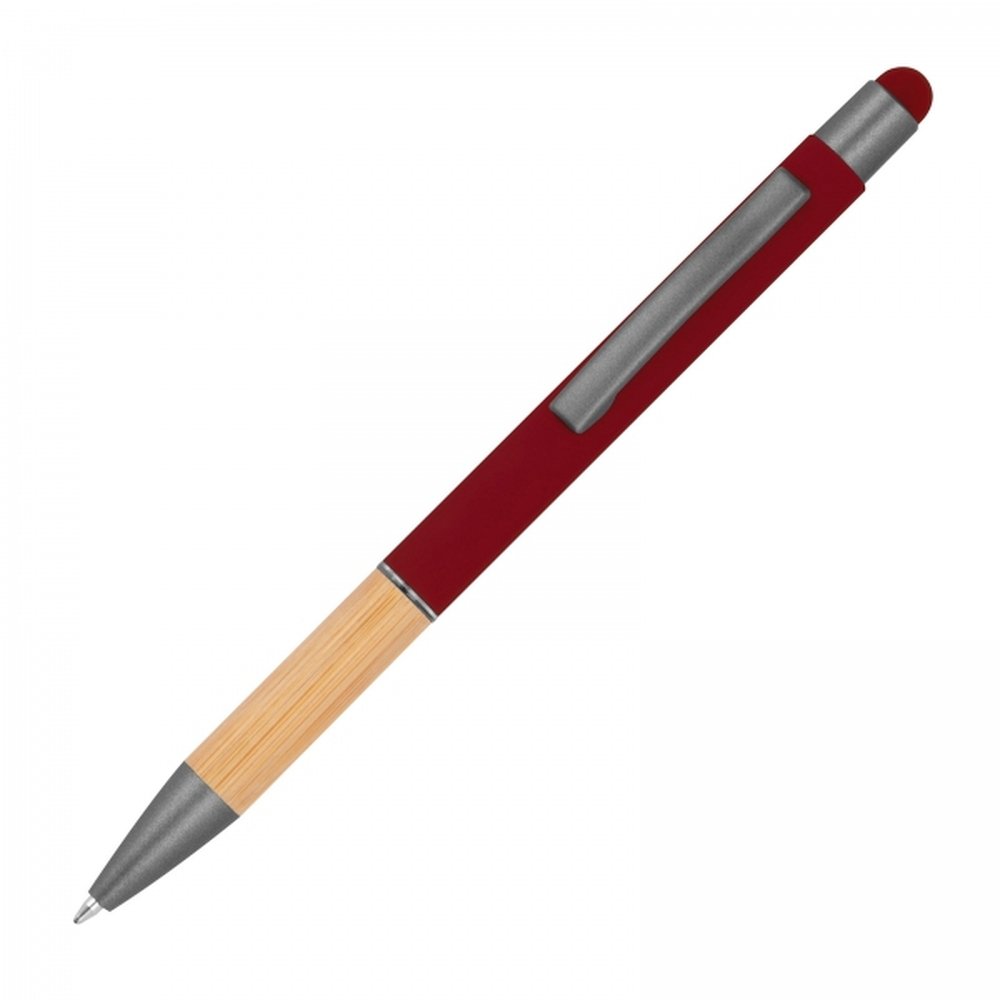 Metal soft touch touch pen BRYGIDA burgundy