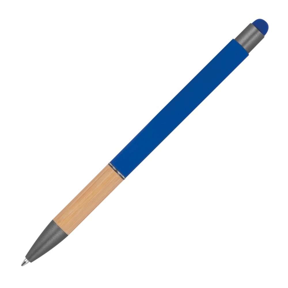 Metal soft touch touch pen BRYGIDA blue - Image 4