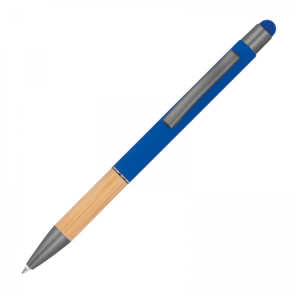 Metal soft touch touch pen BRYGIDA blue