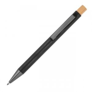 Pen made of recycled aluminium ROSARIO black