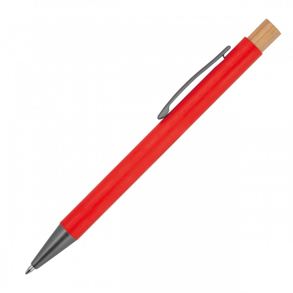 Pen made of recycled aluminium ROSARIO red - Image 2