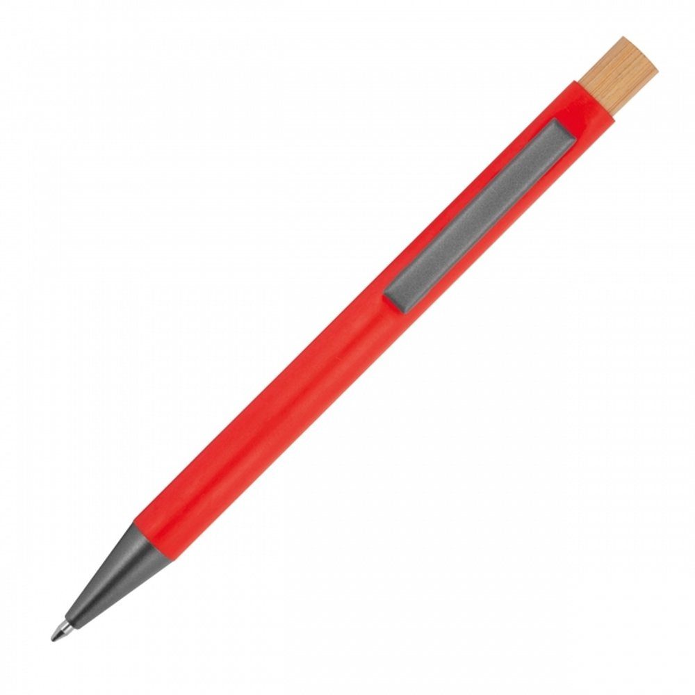 Pen made of recycled aluminium ROSARIO red - Image 3
