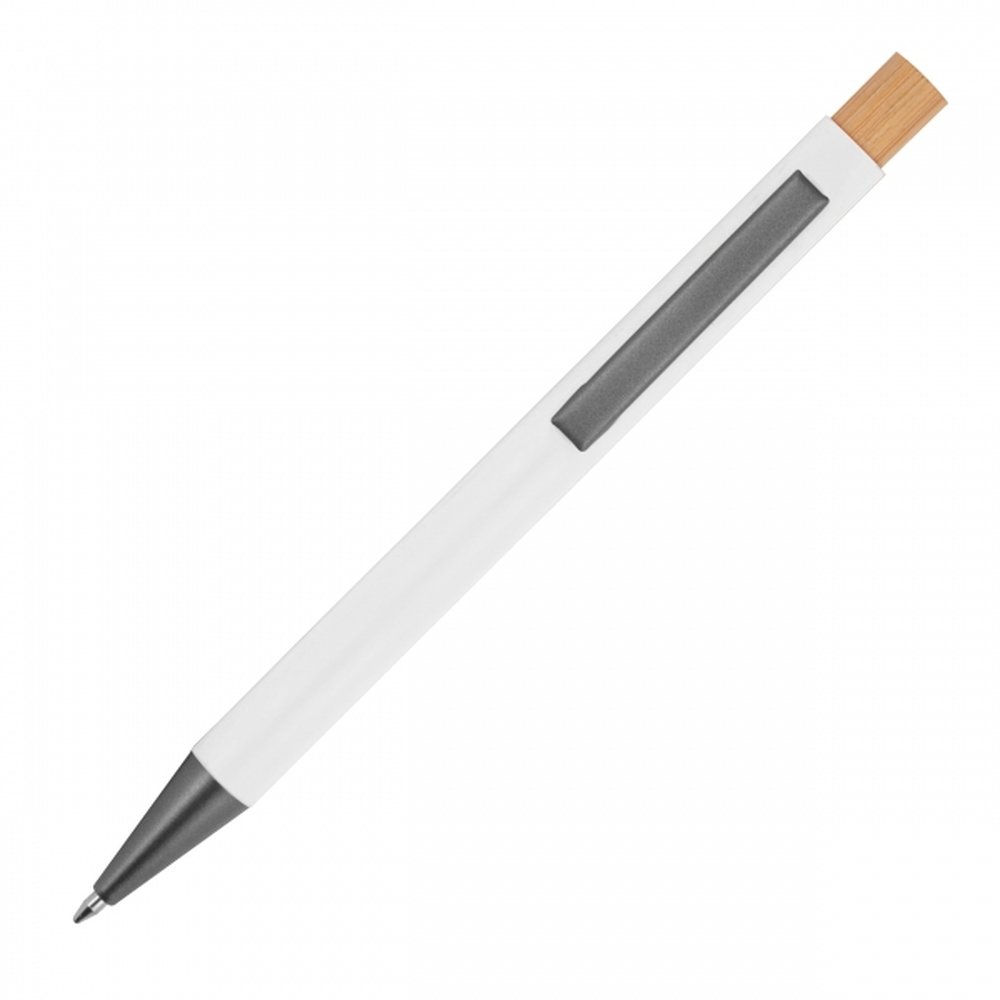 Pen made of recycled aluminium ROSARIO white - Image 3