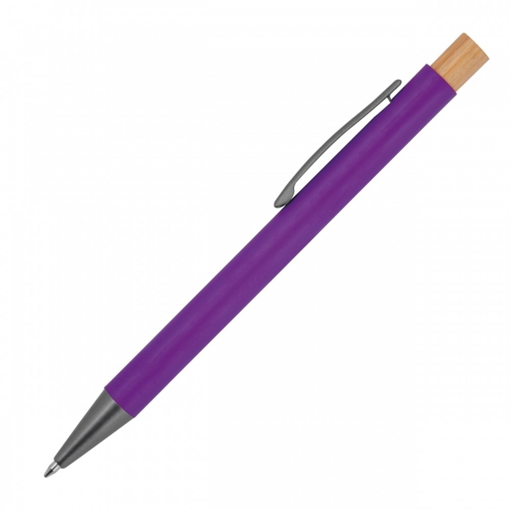 Pen made of recycled aluminium ROSARIO violet - Image 2