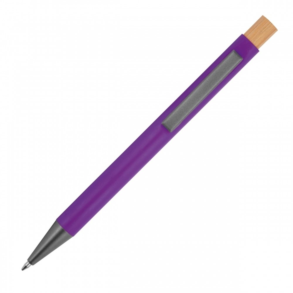 Pen made of recycled aluminium ROSARIO violet - Image 3