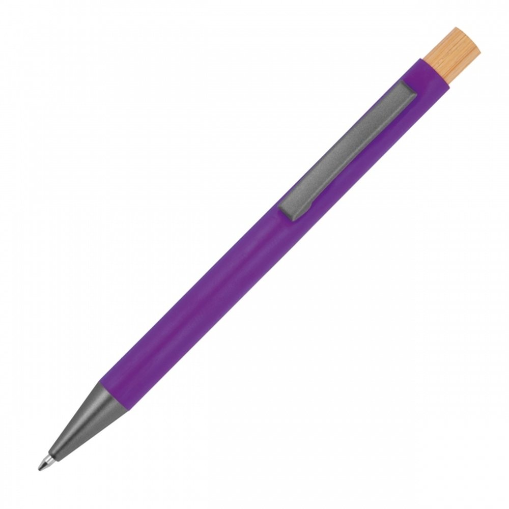 Pen made of recycled aluminium ROSARIO violet