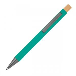 Pen made of recycled aluminium ROSARIO turquoise