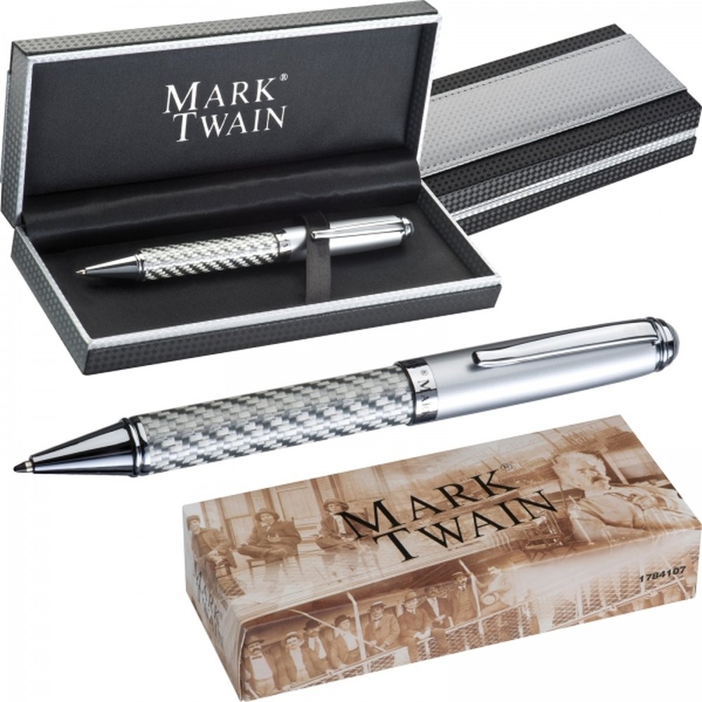 Metal pen Columbia Mark Twain AURORA grey - Image 2