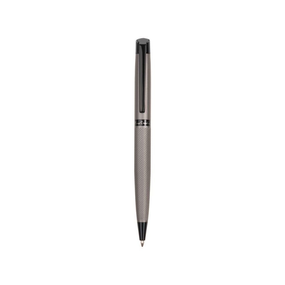 Metal ballpoint pen DENISE Pierre Cardin grey - Image 2