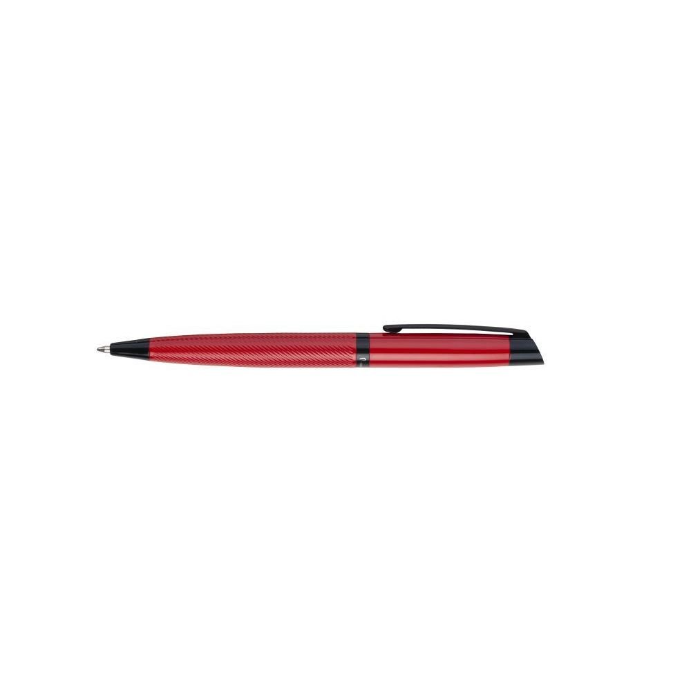 Metal ballpoint pen DENISE Pierre Cardin red - Image 3