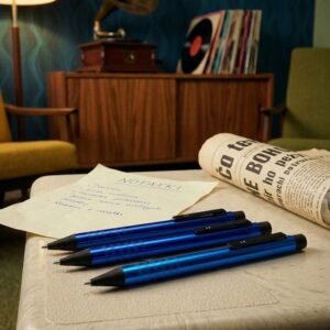 Metal pen EVERETT blue