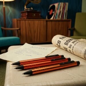 Metal pen EVERETT orange