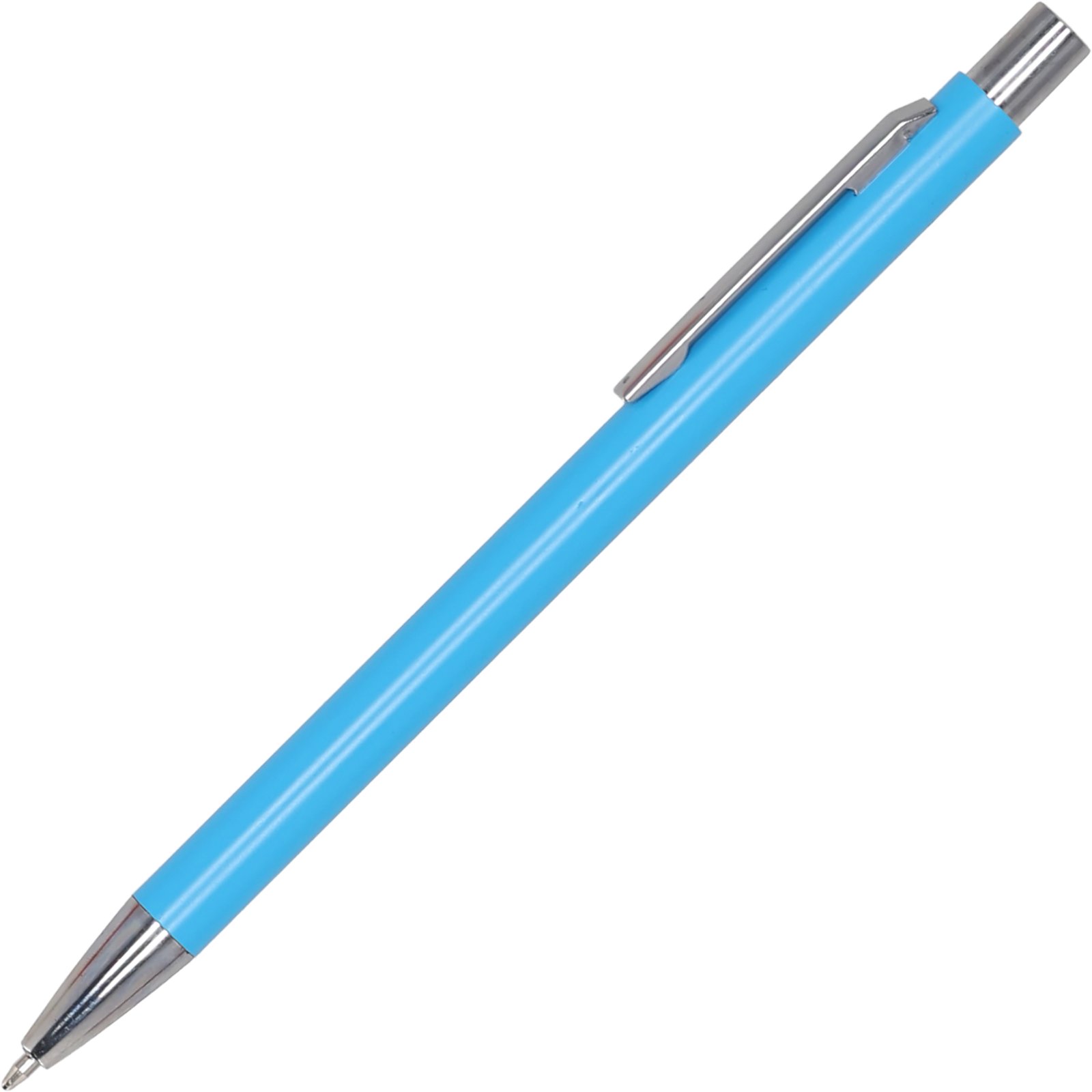 Plastic pen GIORGIO light blue - Image 2