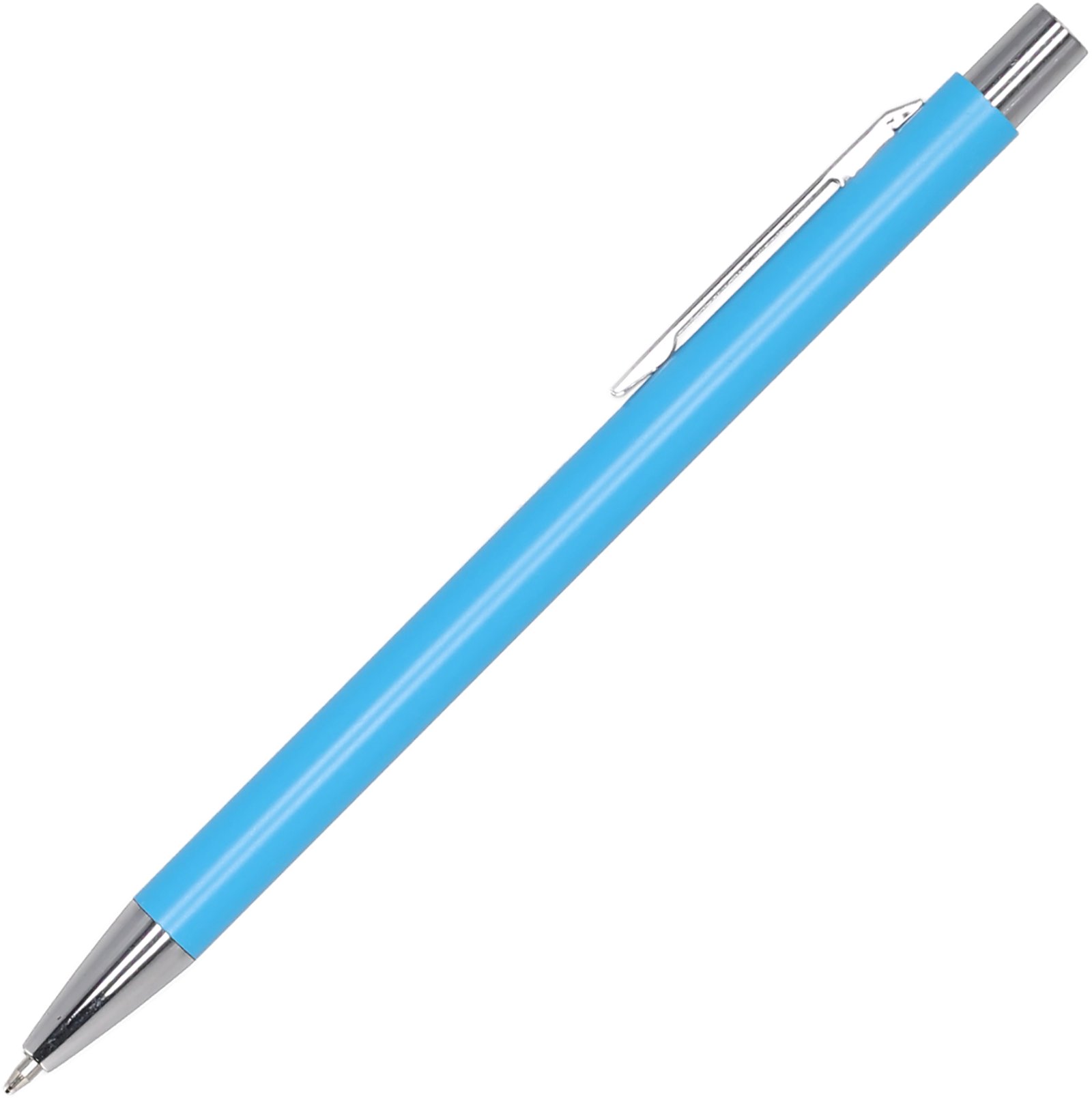 Plastic pen GIORGIO light blue - Image 3