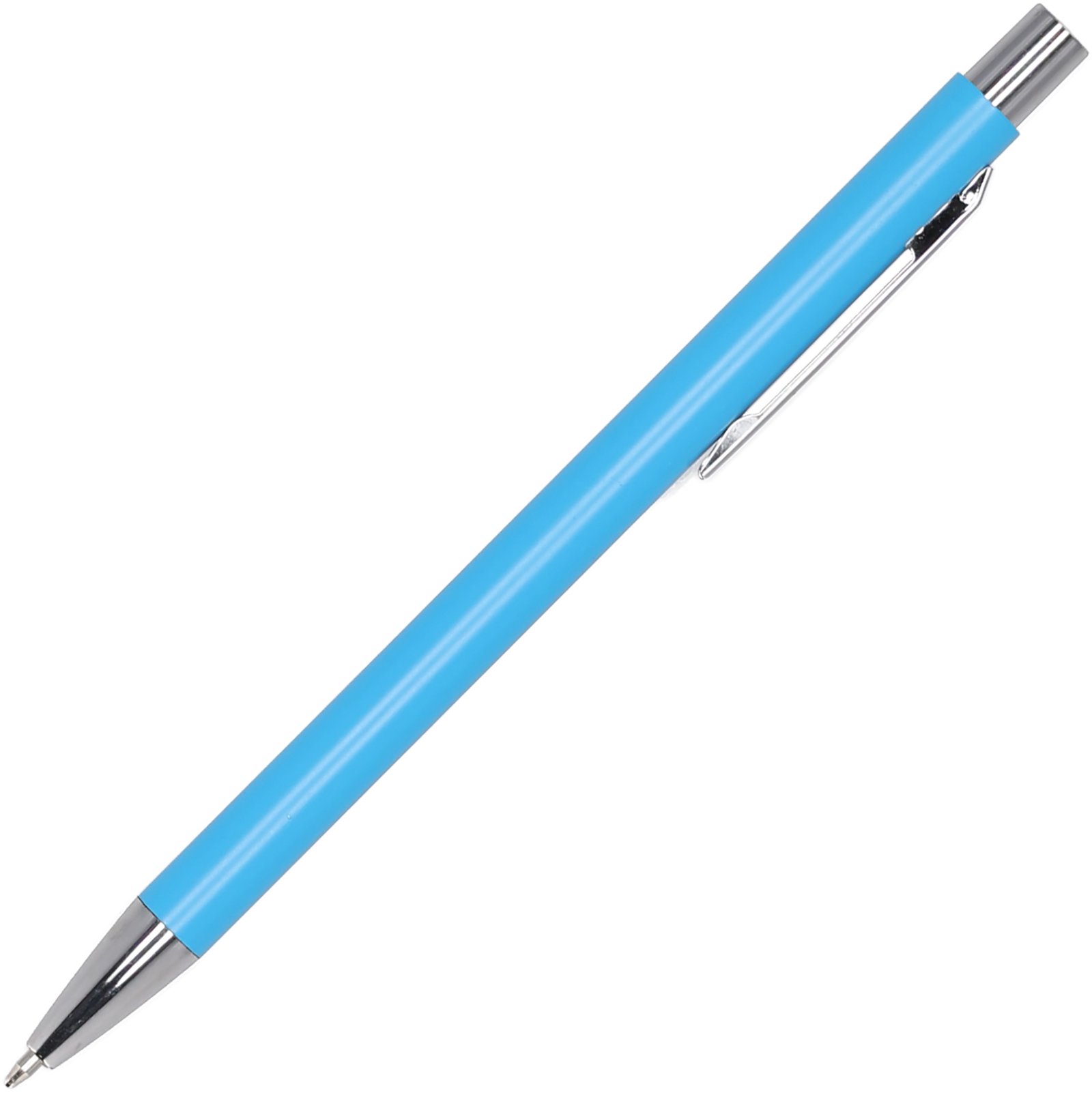 Plastic pen GIORGIO light blue - Image 4