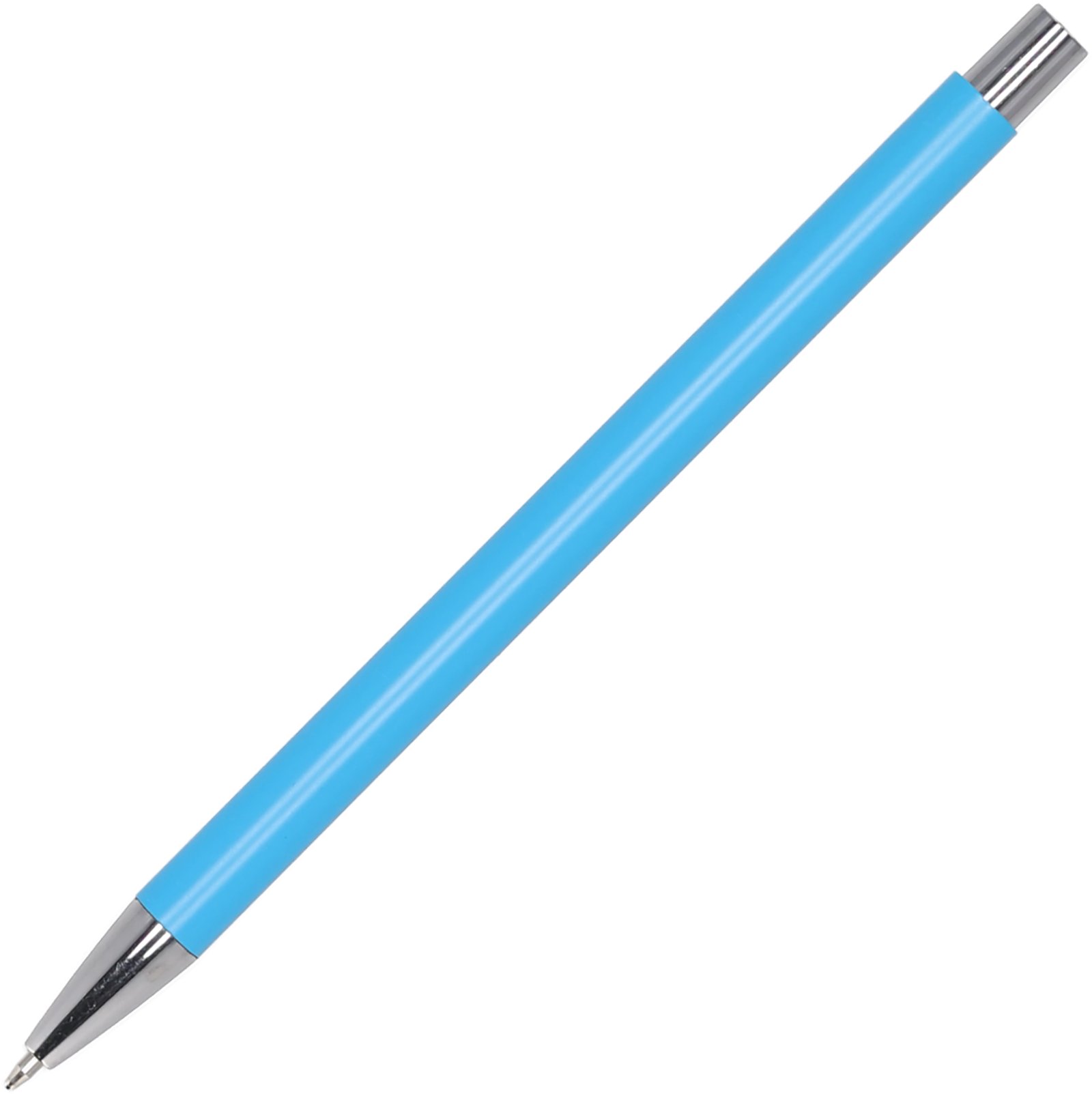 Plastic pen GIORGIO light blue - Image 5