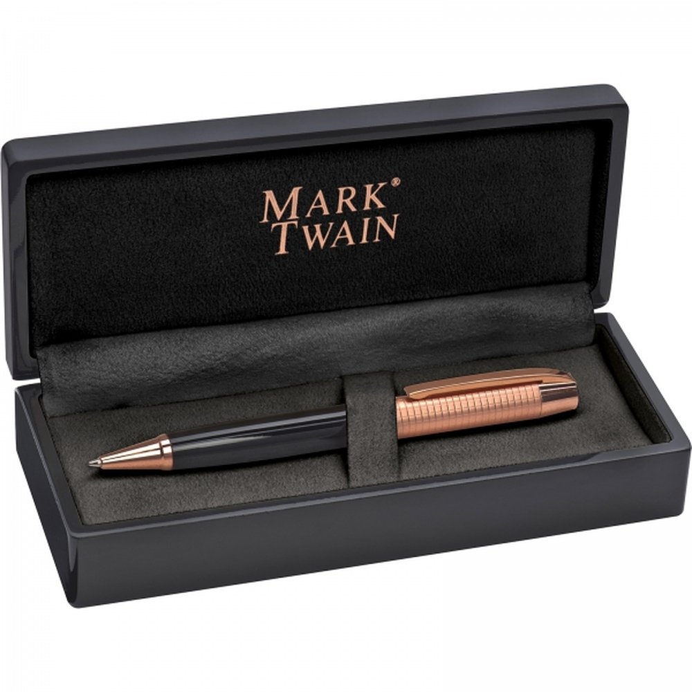Metal pen Mark Twain QUENTIN black - Image 2