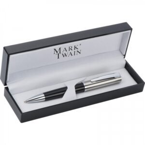 Metal pen Mark Twain LORENZ black