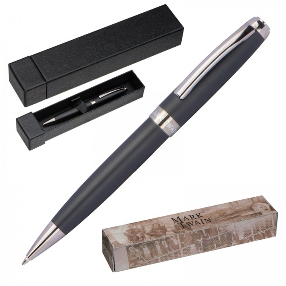 Metal pen Mark Twain TRINITY black - Image 2