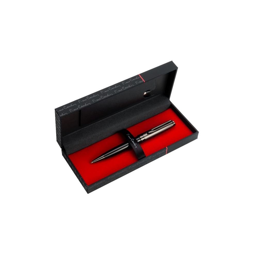 Metal ballpoint pen ODETTE Pierre Cardin black - Image 3