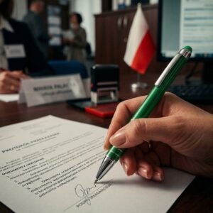 Metal touch pen SEBASTIAN green