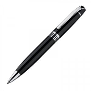 Metal pen in case EVA black