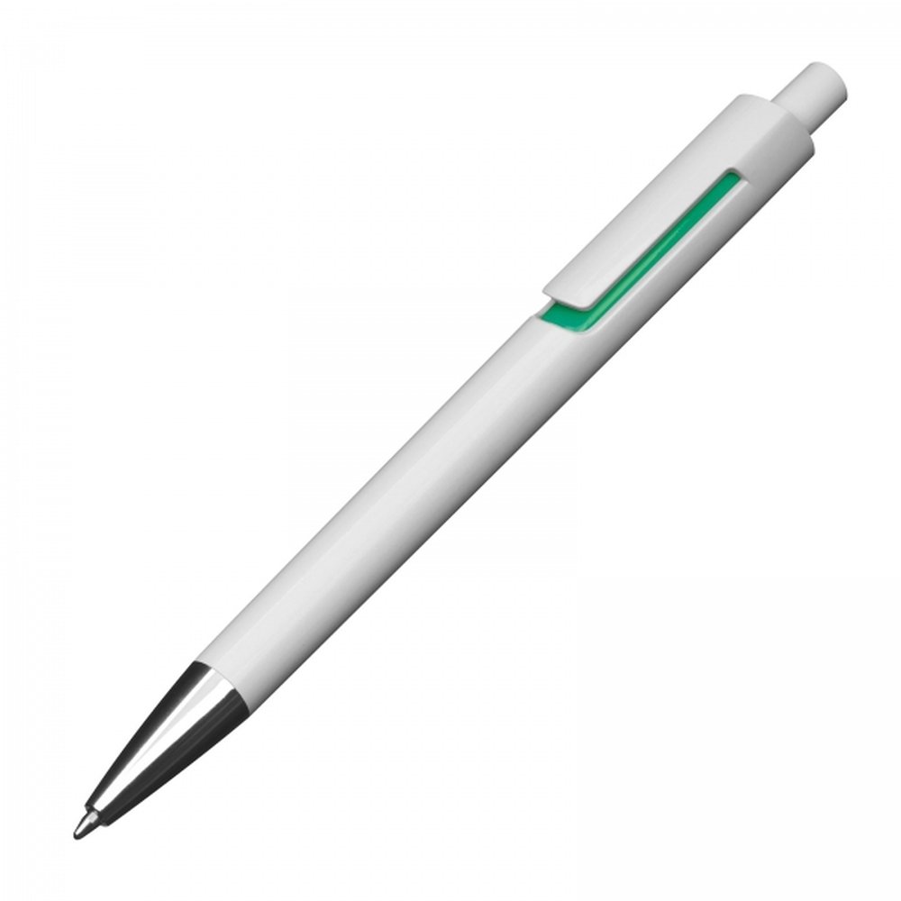 Plastic pen DEAN green