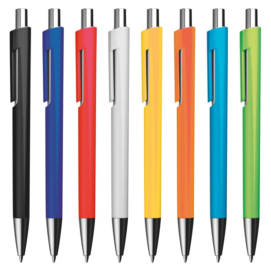 Plastic pen CRAIG white - Image 5