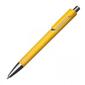 Plastic pen CRAIG yellow