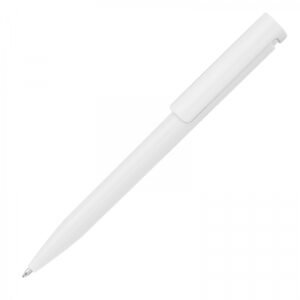 Plastic pen HOPE white