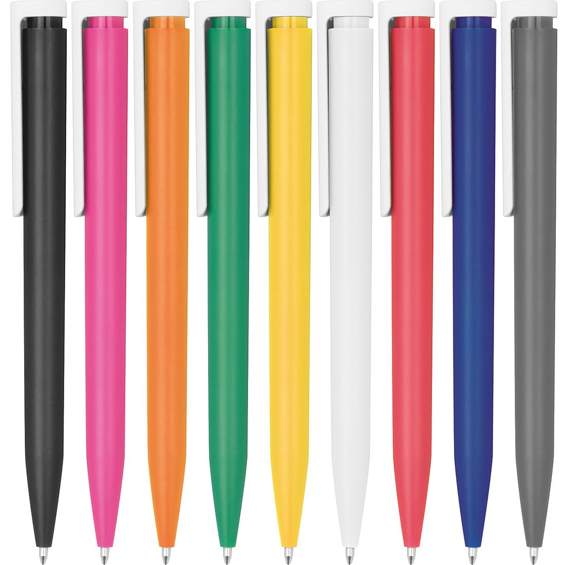 Plastic pen HOPE dark grey - Image 5